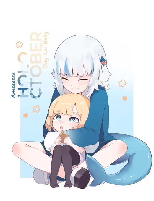 『 31 Days of Amelia Watson 』   Day16 - Baby #AmeliaRT #holoctober 