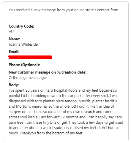 soulinsole's tweet photo. Receiving messages like this one that we received today just warms our hearts! This is why we do what we do!

Nurses and Hospital Staff are Heroes! Day after day you comfort and help thousands of people. We are so glad that our insoles have helped you.

#nursesareheros https://t.co/BI1fDTBqfe