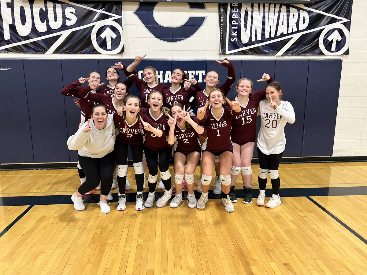 Carver Volleyball (@cmhs_vb) on Twitter photo With tonightβs 3-0 win over Cohasset, your Carver Crusaders clinched the South Shore League title!! <a href="/CarverCrusaders/">Carver Athletics</a> <a href="/CrusaderBooster/">Crusader Boosters</a> <a href="/sports_ledger/">Patriot Ledger sports</a> <a href="/MassGHSVB/">Mass Girls' HS VBall</a> With tonightβs 3-0 win over Cohasset, your Carver Crusaders clinched the South Shore League title!! <a href="/CarverCrusaders/">Carver Athletics</a> <a href="/CrusaderBooster/">Crusader Boosters</a> <a href="/sports_ledger/">Patriot Ledger sports</a> <a href="/MassGHSVB/">Mass Girls' HS VBall</a>