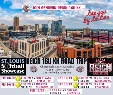 Check us out at this weekend’s showcase in STL!👑 Hope to see you there!👑❤️