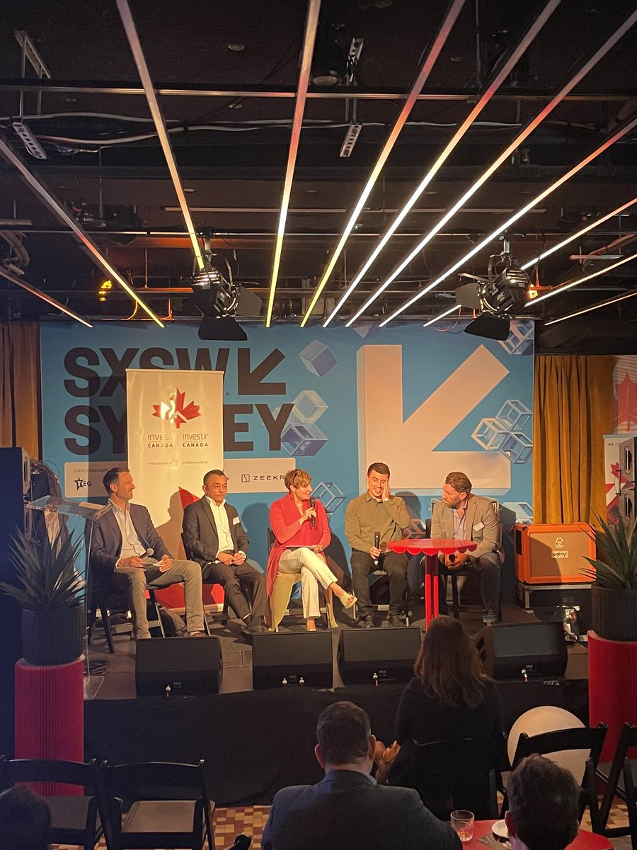 Day 3 at Canada House had everything! From AI to film coproductions to gaming and investing, it was another packed out and exciting one @SXSWSydney