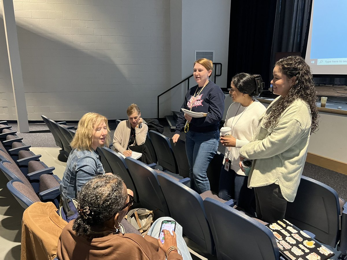 It was a great morning of learning, data diving, and creating lesson plans to support the needs of our students with the LCS Student Services Department!