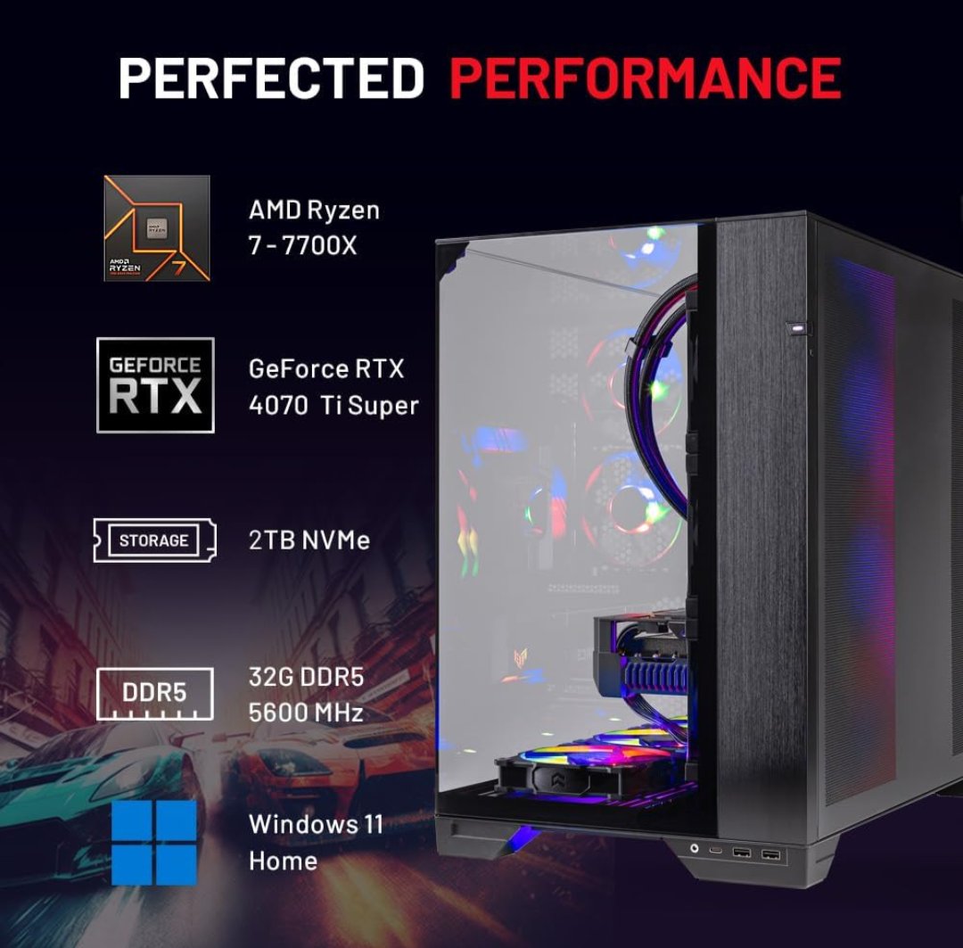 ShopTechxyz's tweet image. ▶️ rjotechnology.com/2024/10/buy-no…

Shop Here:
▶️ amzn.to/3zY9maF

Earnings on Qualified Purchases.

#Skytech #GamingPC #PCGaming #Gaming #PC #NVIDIA #WiFi #Gamers #GamerGirls #VideoGames
#Tech #Technology #AmazonFinds #ShopTech #OnlineShopping #TechSales #AMDRyzen7 #Windows11