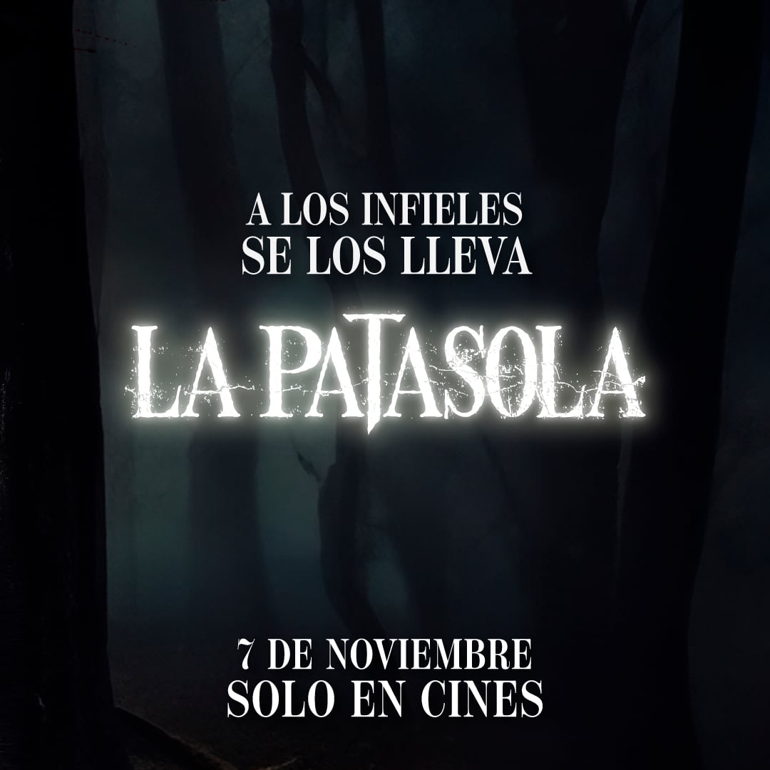 La traición enloquece a los corazones. 👹
A LOS INFIELES SE LOS LLEVA #LaPatasola 🔪🩸

Protagonizada por <a href="/RobinsonDiazU/">Robinson Diaz</a> <a href="/RAMIROMENESES/">RAMIROMENESES</a> Valentina Contreras <a href="/waltherluengas/">walther luengas</a>

Dirigida por <a href="/trompetero/">Harold Trompetero</a> y <a href="/paulcatanotoro/">Paul Cataño Toro</a>

Estreno 7 de Noviembre en los cines de Colombia 🎬🇨🇴
