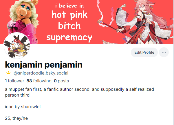 Sniperdoodle12's tweet photo. ive been busy with life so i havent been as active with my fanfic writing, but clearly we're on a sinking ship so you can find me on tumblr and in that new blue app place! https://t.co/OGnmcsiazK