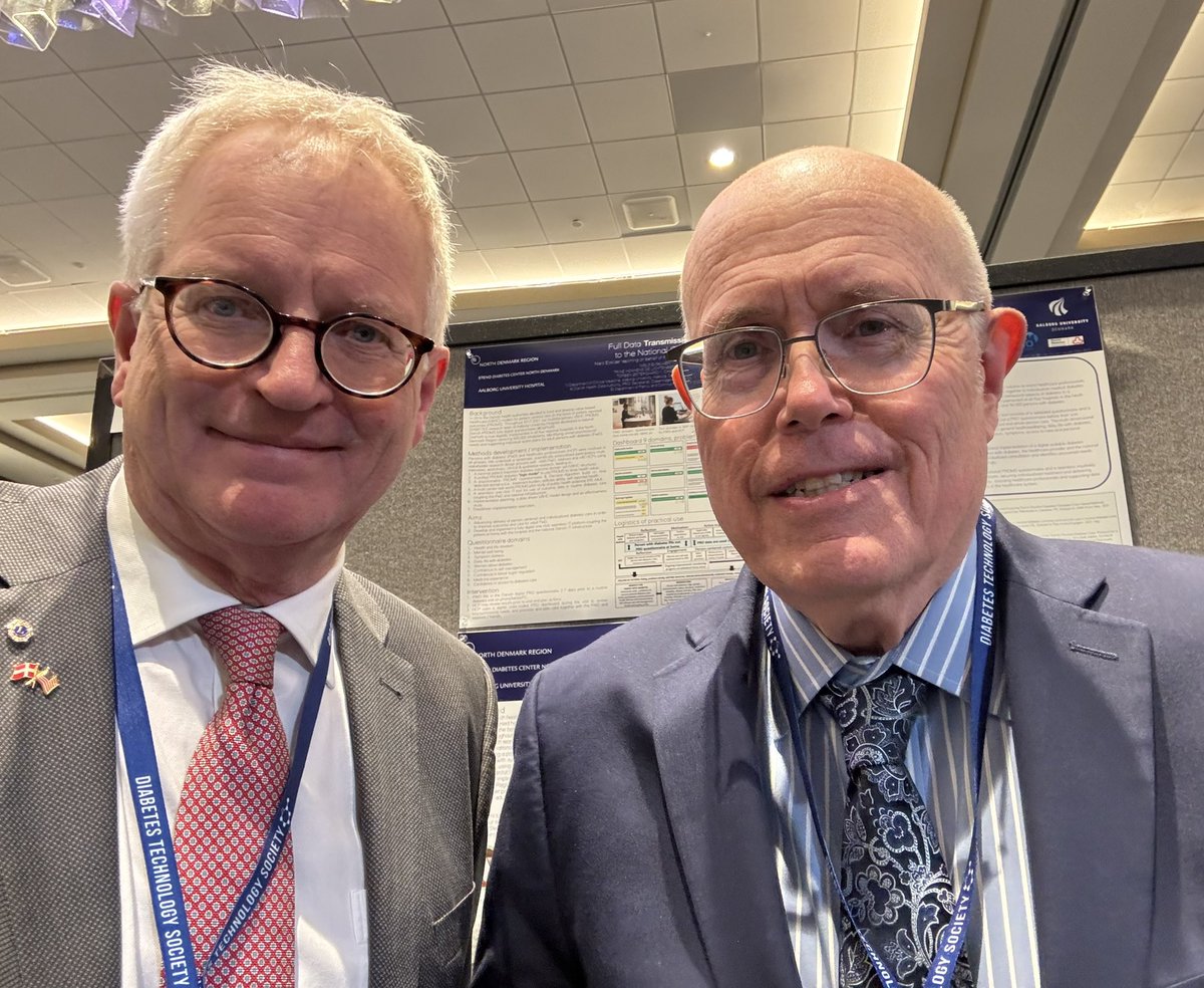 Niels Ejskjaer (@nielsejskjaer) on Twitter photo 🇩🇰🇺🇸Proudly presented our work at #DTM2024 “Diabetes Technology Meeting” on “Full connectivity (PROMS-data) from the patient’s home to the hospital clinic to the national Danish IT-infrastructure and back again”. Thank you all, for questions +advice👍
#StenoNord <a href="/DiabetesTechSoc/">Diabetes Technology</a> 🇩🇰🇺🇸Proudly presented our work at #DTM2024 “Diabetes Technology Meeting” on “Full connectivity (PROMS-data) from the patient’s home to the hospital clinic to the national Danish IT-infrastructure and back again”. Thank you all, for questions +advice👍
#StenoNord <a href="/DiabetesTechSoc/">Diabetes Technology</a>