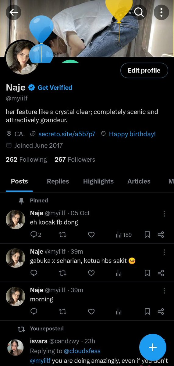 hy sp mw balon? 😋