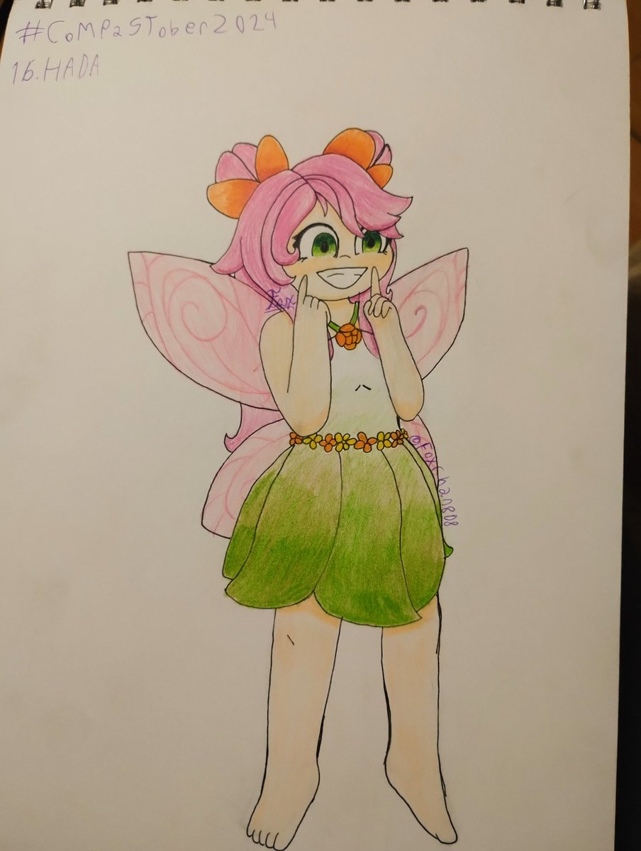 FoxChan808's tweet photo. #CoMPaSTober2024 Dia 16:Hada
Dibuje a Roberta por qué el dibujo que quería hacer me Hiba a tardar mucho en terminarlo tengo ideas para algunos de los dibujos que siguen
#CoMPaS #LasPerreriasDeMike #RobertaLPDM https://t.co/JRmK0uyv7m