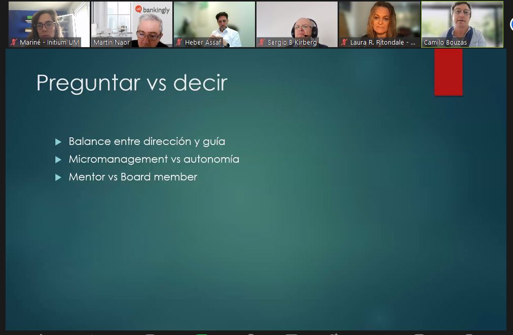 En la 6ª edición de #SUMA, tuvimos el honor de contar con Martín Naor, CEO en Bankingly.

Nos compartió su experiencia como mentor y emprendedor, generando un valioso intercambio con los participantes sobre estrategias de negocio y liderazgo.

#MentoríaSUMA #Mentoresymentoras