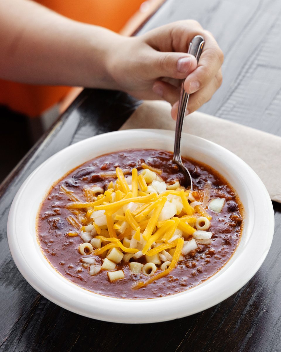 As the weather cools down, our chili is here to keep you cozy. 🍂 Packed with flavor and made with love, it’s the perfect fall comfort food!