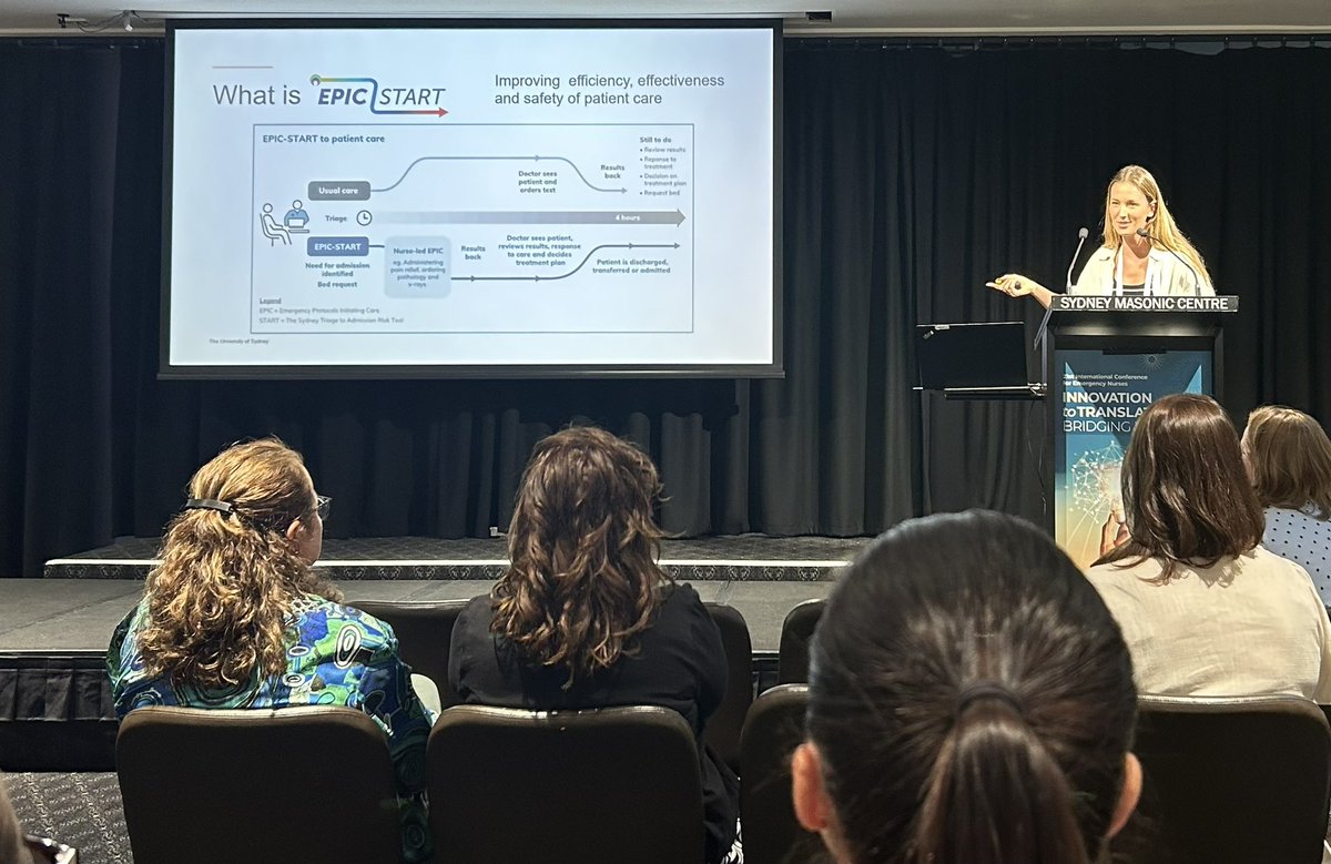 Baylie Trostian (@nursebaylie) on Twitter photo Epic presentation Rachel Cavanagh about #EPICSTART a model of care to support #evidence based #EmergencyCare and improve patient experience <a href="/syd_health/">Sydney Health</a> #icen2024 Epic presentation Rachel Cavanagh about #EPICSTART a model of care to support #evidence based #EmergencyCare and improve patient experience <a href="/syd_health/">Sydney Health</a> #icen2024