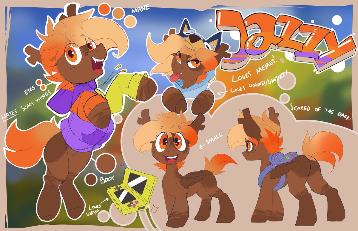 Jazzyโ (@chromafunk) on Twitter photo Cute lil ref of my goober! He's gonna live here now! He likes terrible memes and eats ceral for dinner. A real menace honestly. More art coming soon! Cute lil ref of my goober! He's gonna live here now! He likes terrible memes and eats ceral for dinner. A real menace honestly. More art coming soon!