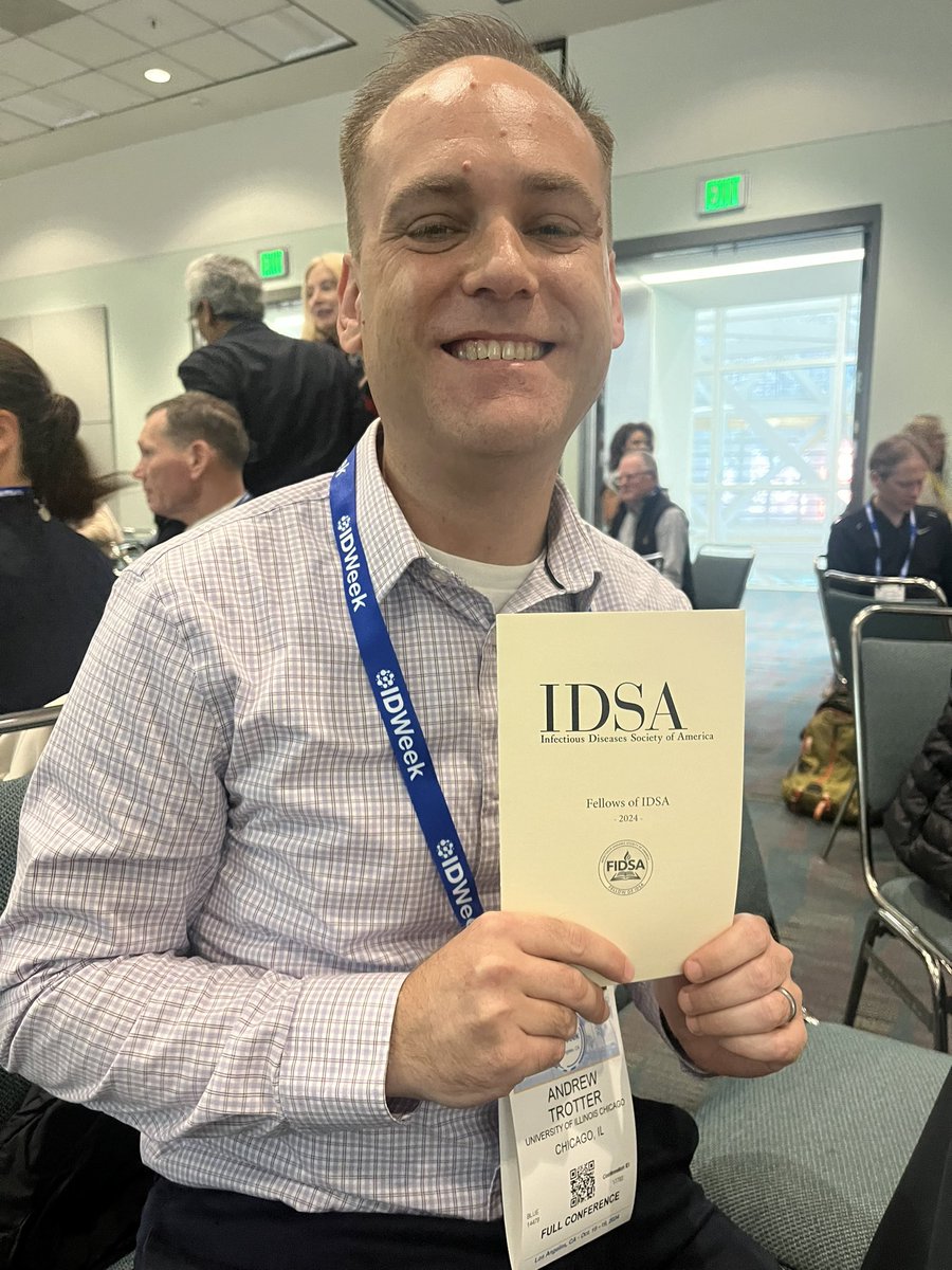 Andrew Trotter MD MPH (@andrew_trotter1) on Twitter photo Honored to be recognized as one of the 128 practitioners worldwide named a Fellow of the Infectious Disease Society of America at #IDWeek2024 - thank you <a href="/bravo_tricia/">Tricia Bravo, MD, FIDSA</a> for capturing the moment! <a href="/IDSAInfo/">IDSA</a> <a href="/IDatUIC/">UIC - Division of Infectious Diseases</a> <a href="/UICDom/">University of Illinois Department of Medicine</a> #WeAreID Honored to be recognized as one of the 128 practitioners worldwide named a Fellow of the Infectious Disease Society of America at #IDWeek2024 - thank you <a href="/bravo_tricia/">Tricia Bravo, MD, FIDSA</a> for capturing the moment! <a href="/IDSAInfo/">IDSA</a> <a href="/IDatUIC/">UIC - Division of Infectious Diseases</a> <a href="/UICDom/">University of Illinois Department of Medicine</a> #WeAreID