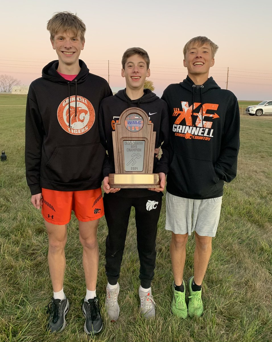 🥇 Team WaMac All Conference 
Kyliee Zylstra - 7th 
Liam Crites - 5th
Cadel Conner - 6th 

🥈 Team WaMac All Conference 
Harrison Laug - 12th 
Isaac Sandquist - 13th 
Aden Wolfe - 17th 

Congratulations! 🎉🎉🎉 
🐯🏃🏼‍♀️‍➡️🏃🏼‍♂️‍➡️2024