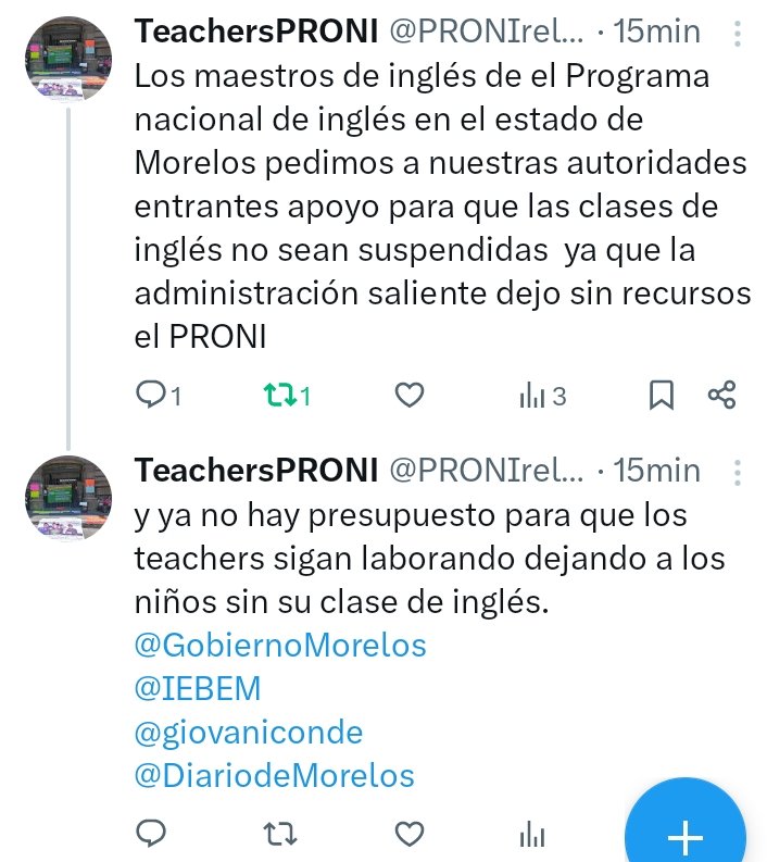 Gobernadora <a href="/margarita_gs/">Margarita González Saravia</a> maestra Katia <a href="/SEM_Morelos/">Secretaría de Educación Morelos</a> maestro Leandro <a href="/IEBEM/">IEBEM</a>