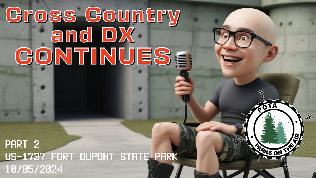 k3jrz's tweet photo. Cross Country & DX continues on 15m & 20m!
Part 2 of the activation!
#hamradio #amateurradio #FortDuPontStatePark #Delaware #DelawareCity #netde #DX
https://t.co/ZhUrWsa4WZ https://t.co/M8tIhRHYvw