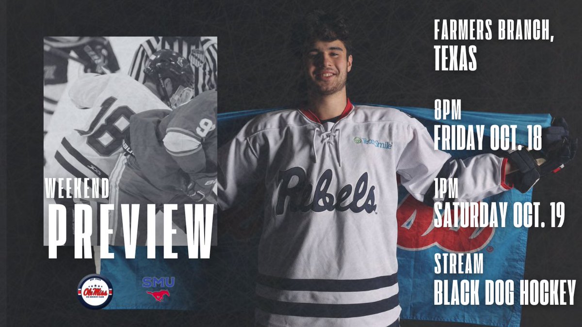 OleMissHockey's tweet photo. The Rebels are taking a trip to Texas

#HottyToddy x #IceRebs https://t.co/mwvIzupcSP