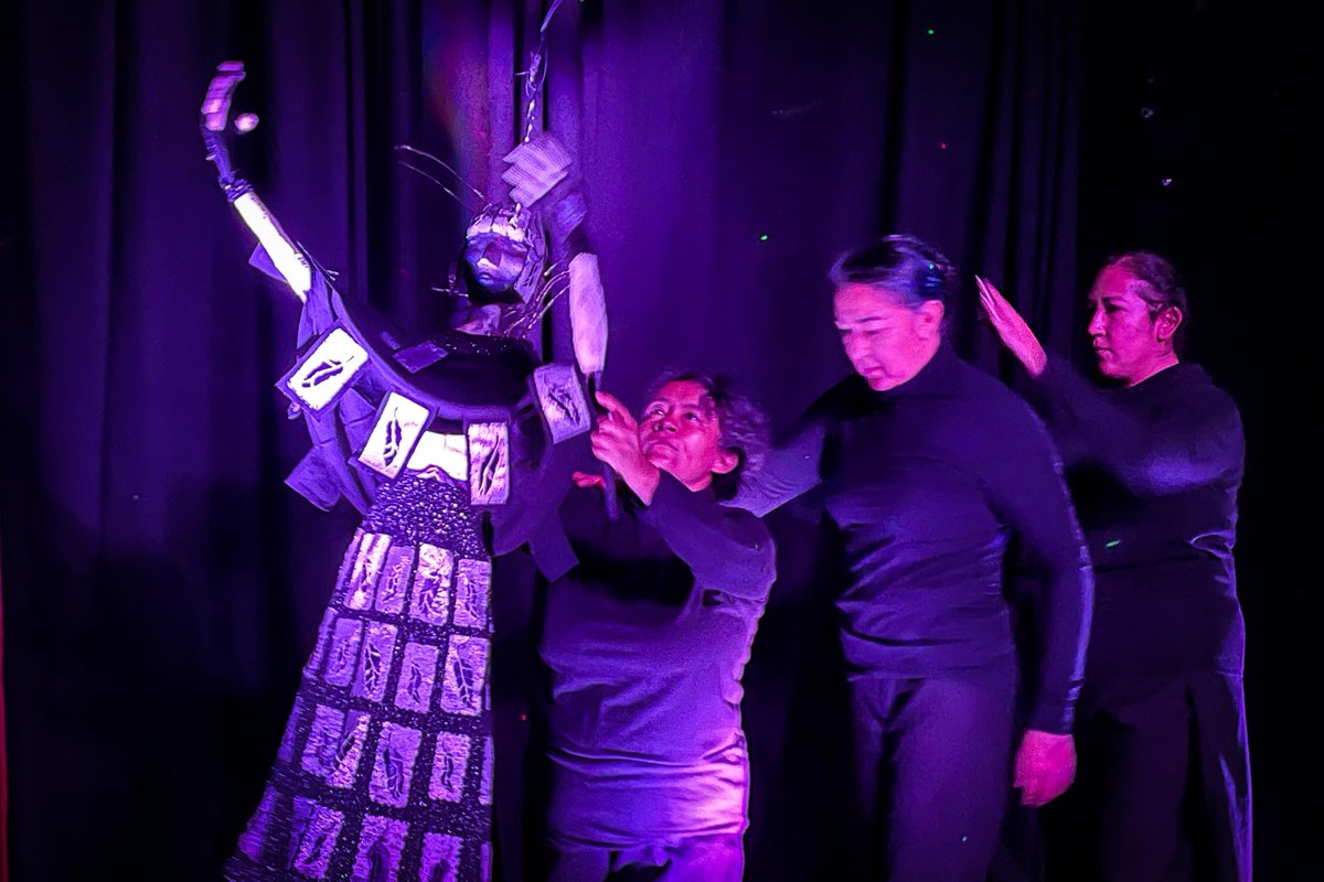 cultura_mx's tweet photo. Sandra Delgado celebra 25 años de mantener vivo el arte de los títeres
🔹 La puesta en escena "Diosas, guerreras y brujas de hilo y crisol" cuenta con el apoyo del Programa de Estímulo a la Creación y Desarrollo Artístico (#PECDA) 2023
🔗 https://t.co/Bf4n8MUMT9 https://t.co/HT0lhqMLnK
