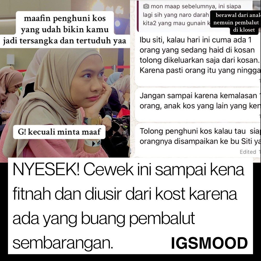 falldout's tweet photo. Nyesek bgt di posisi mba nya💔😭
Lo ga slah mba, gila si yg fitnah” gini..

—thread https://t.co/0u7SNcJMpb