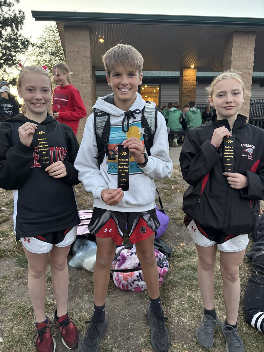 ctfpanthers's tweet photo. They’re fast! 🔥

H10 Championships

MS Girls
7th- Sarah Siders
8th- Katelyn Siders 

MS Boys
3rd- Ryder Baird

HS Girls
12th- Cora Smith
17th- Reese Strunk
19th- Payton Davis

Girls Team- 4th place https://t.co/pmmrTgjJHi