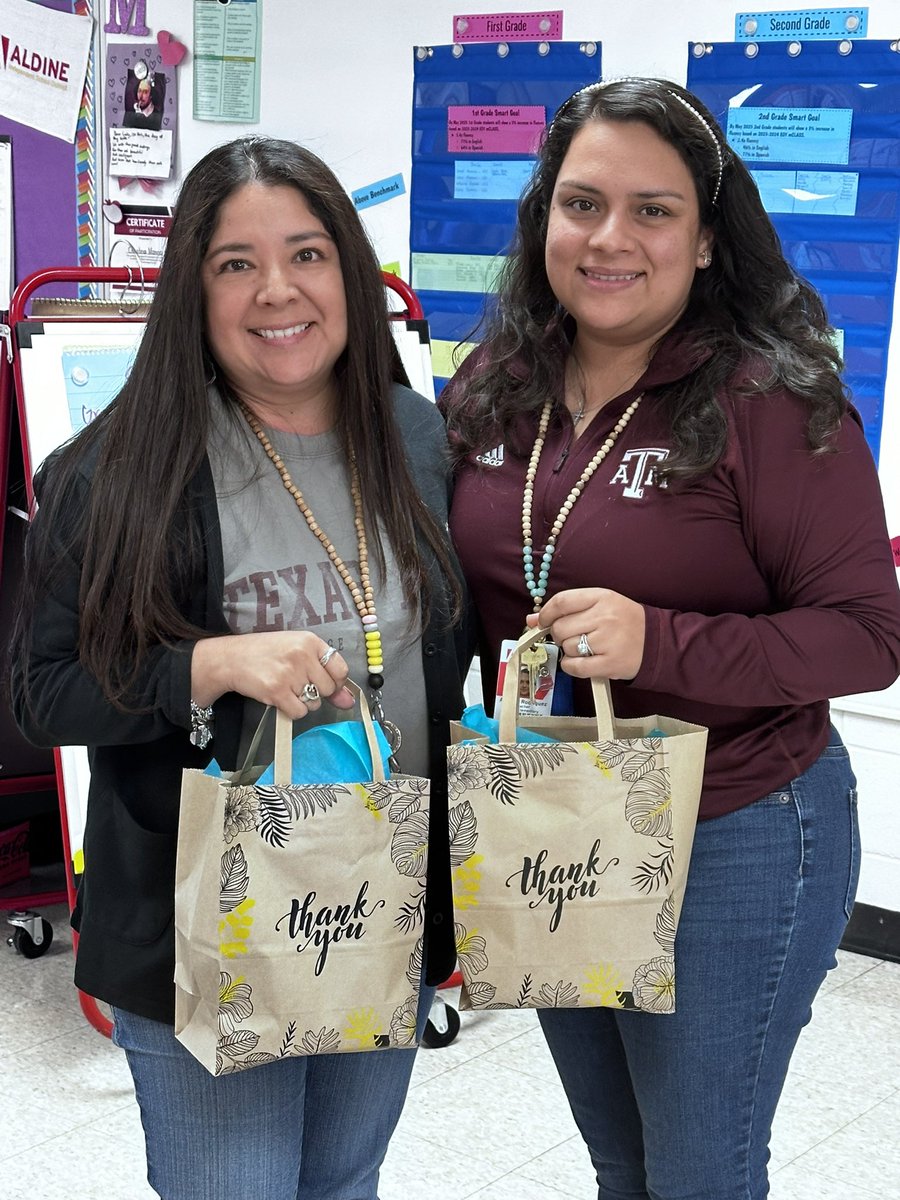 A_Hart73's tweet photo. We celebrated our instructional coaches this week @BlackES_AISD! Thank you @Mrs_C_Moreno and @MrsARod_ for leading our reading department. We are #TransformingtoGreatness @nparedes2000 https://t.co/9V0KwT6IXa