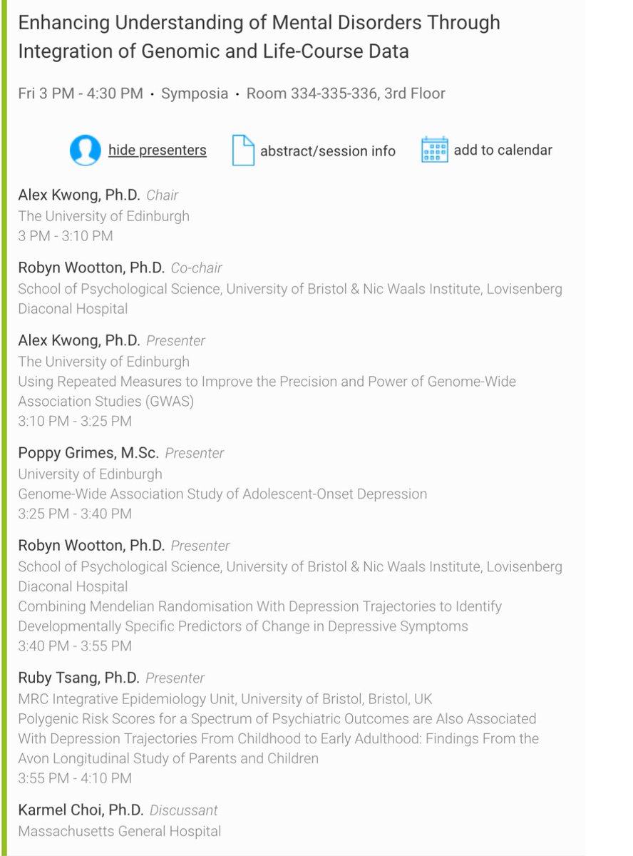 Alex Kwong (@asfkwong) on Twitter photo Morning to all those at #WCPG2024 If you’re interested in integrating genetics into longitudinal or life-course data then pop by our symposium at 3pm with amazing speakers <a href="/RobynWootton/">Robyn Wootton</a> <a href="/poppyzenzi/">Poppy Grimes @pzg.bsky.social</a> <a href="/rubietsang/">Dr Ruby Tsang 🇦🇺🇭🇰</a> <a href="/karmelchoi/">karmel choi</a> <a href="/ISPGnet/">ISPG</a> Morning to all those at #WCPG2024 If you’re interested in integrating genetics into longitudinal or life-course data then pop by our symposium at 3pm with amazing speakers <a href="/RobynWootton/">Robyn Wootton</a> <a href="/poppyzenzi/">Poppy Grimes @pzg.bsky.social</a> <a href="/rubietsang/">Dr Ruby Tsang 🇦🇺🇭🇰</a> <a href="/karmelchoi/">karmel choi</a> <a href="/ISPGnet/">ISPG</a>