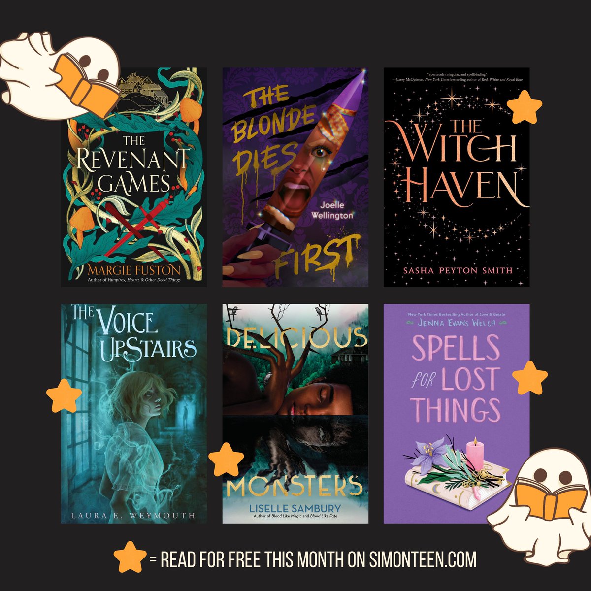 'Tis the season for all things creepy, witchy, and generally eerie! 
-
#Halloween #ScaryBooks #YABooks