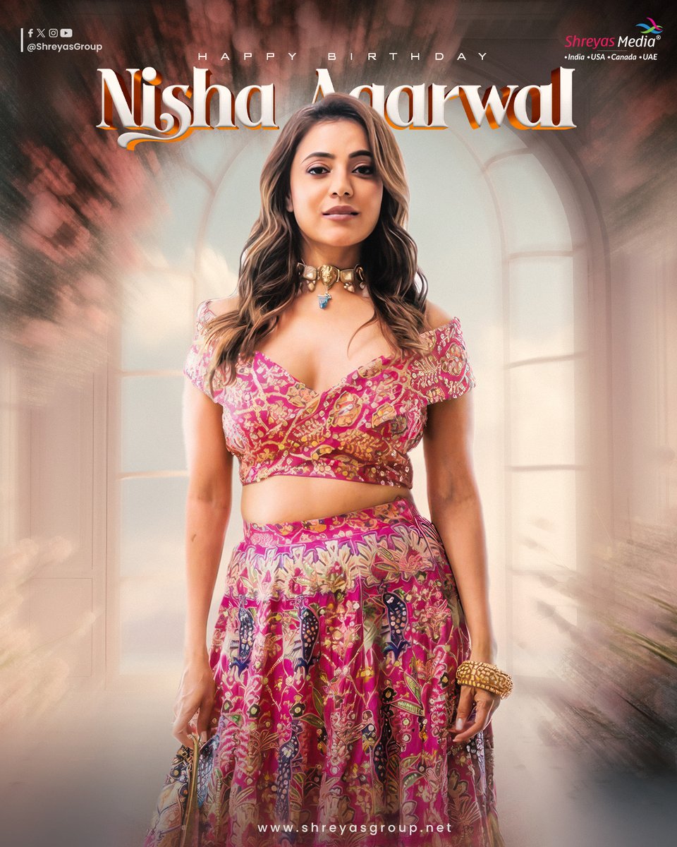 Sending our heartfelt birthday wishes to the stunning and glamorous <a href="/AggNisha/">Nisha Aggarwal</a>! 🎉🥳

 May your year ahead be filled with success and endless happiness!

 #HBDNishaAgarwal