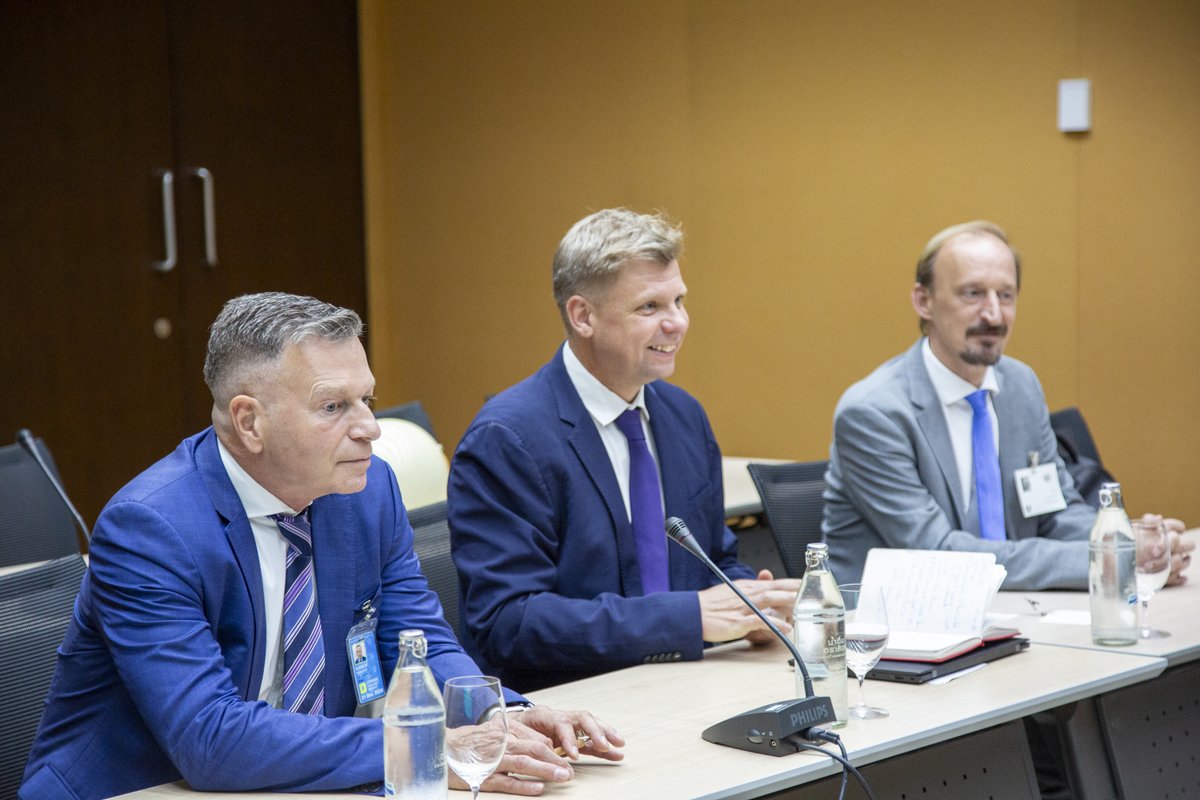 UN_Armida's tweet photo. Engaging discussion with Hans-Ulrich Sudbeck of @GERinThailand and @giz_gmbh reps on our #UrbanAct partnership, driving sustainable urban development in #AsiaPacific.
We also explored future collaborations in areas such as #AirPollution (#RAPAP) and beyond. https://t.co/b2YJKRISkT