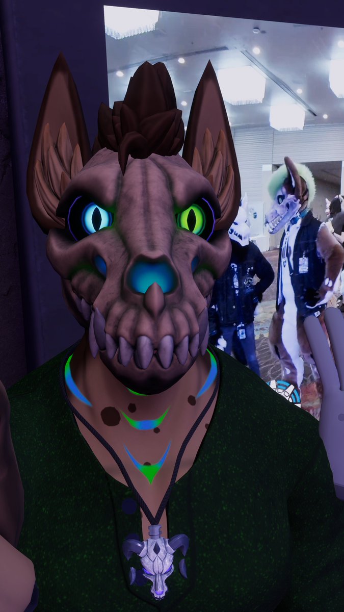 I got to see my buds Searing and Xiphic at the BLFC Furality portal. Really awesome people.
<a href="/Searing91_VR/">Searing.bsky.social</a> <a href="/xardior/">xiphic.bsky.social</a>