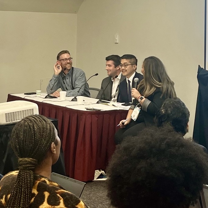 LincHousing's tweet photo. Linc project managers, Sheena, Carmen, Michelle, and Joey had the Annual #SCANPH conference in the bag while Executive Vice President Ben Winter shared Proposition HHH successes and lessons learned. It's great to see Linc's leaders out in the wild.
#AffordableHousing https://t.co/IFPLWNgtlZ