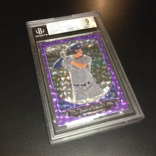 BlowoutBuzz's tweet image. Sometimes I wonder what this might land ... it's /10. #collect #pulledit #MLB #yankees