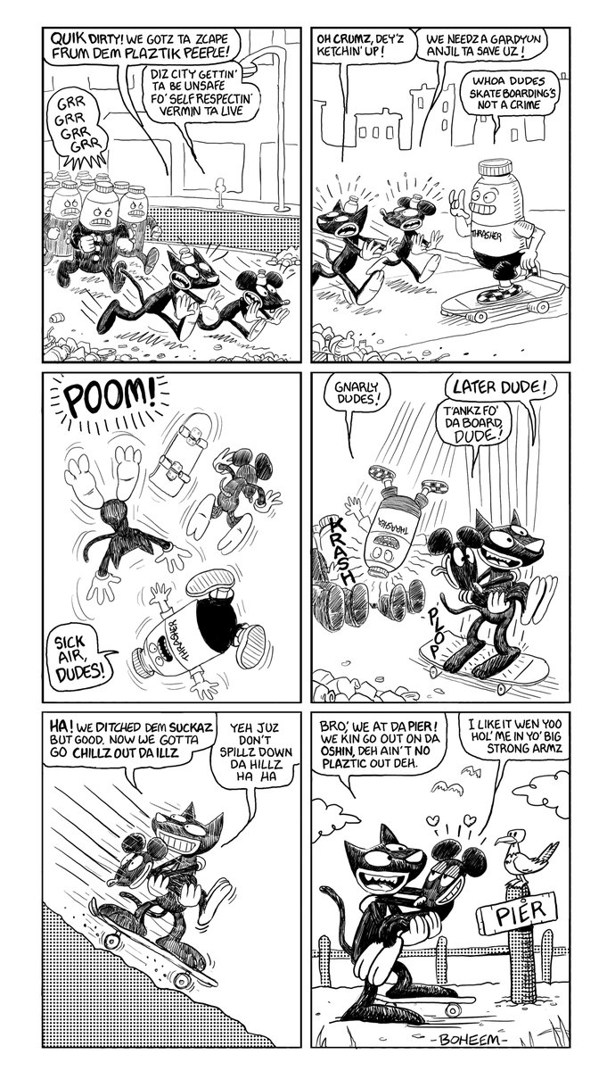 DopecatComics's tweet photo. Skate or Die https://t.co/4psxVqpjYT