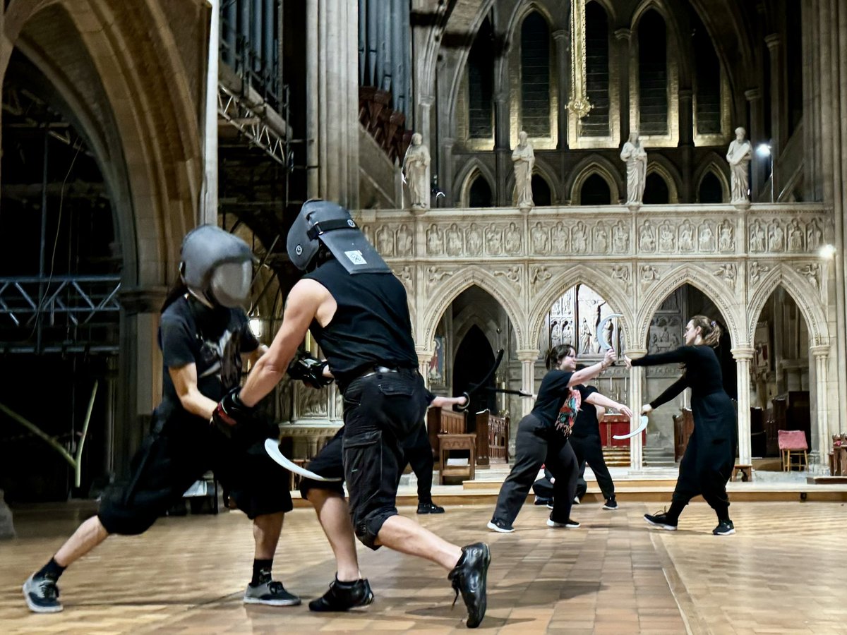 LondonLongsword's tweet photo. Sickle in the mixed weapons class, showing it’s easy to get hooked.
Beautiful work.
#hema #fencing #londonlongswordfamily #londonlongswordacademy #learnswordfighting #london #sickle #paulushectormair #community #hemauk #getafix #druid #baldursgate3 #crystalpalace https://t.co/0kDlM5Cqt8