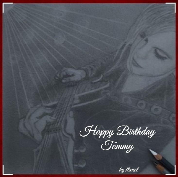Happy Birthday <a href="/TommyJoeRatliff/">TommyJoe Ratliff</a> 🎂
May this October 18 be blessed and serene for you.🙏
My humble drawing.🎁✍️✏️⚫️⚪️