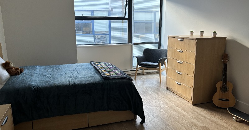 CovenantHouseBC's tweet image. While in Rights of Passage, youth live in their own studio-style apartments.
#CHVROP