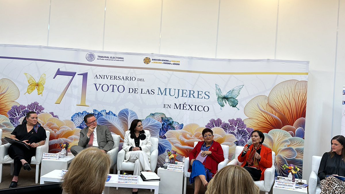 aide_m_b's tweet photo. Hace 71 años se publicó la reforma a la Constitución por la cual se reconoció a la mujeres la ciudadanía, y por consecuencia, su derecho a votar y a ser electas a cargos de elección popular!!! https://t.co/nyuYZ5y5c4