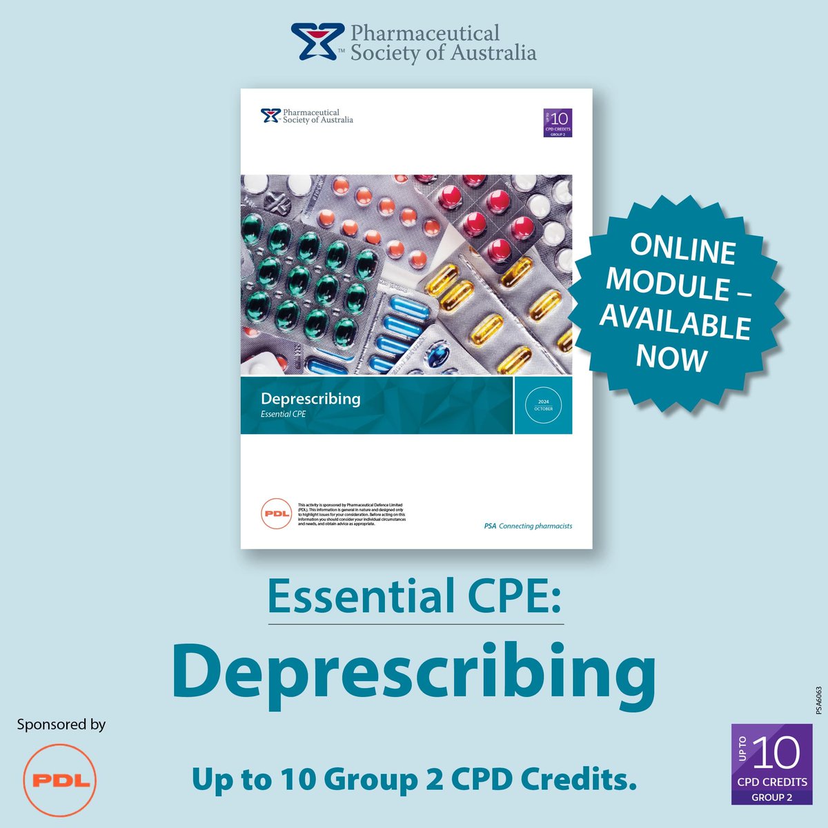 Pharmacists play a crucial role in optimising medication regimens by ensuring medicines are used safely and effectively. Learn more about the deprescribing process with our refreshed Essential CPE, worth up to 10 Group 2 CPD points. Access here! ➡️ buff.ly/4dMgPrf