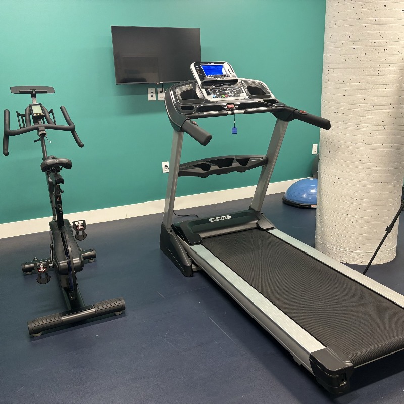 CovenantHouseBC's tweet image. Research has shown that physical activity is highly beneficial for our mental health, in addition to providing many physiological benefits.

Among its amenities, the renovated Rights of Passage building has a fitness room.

#CHVROP