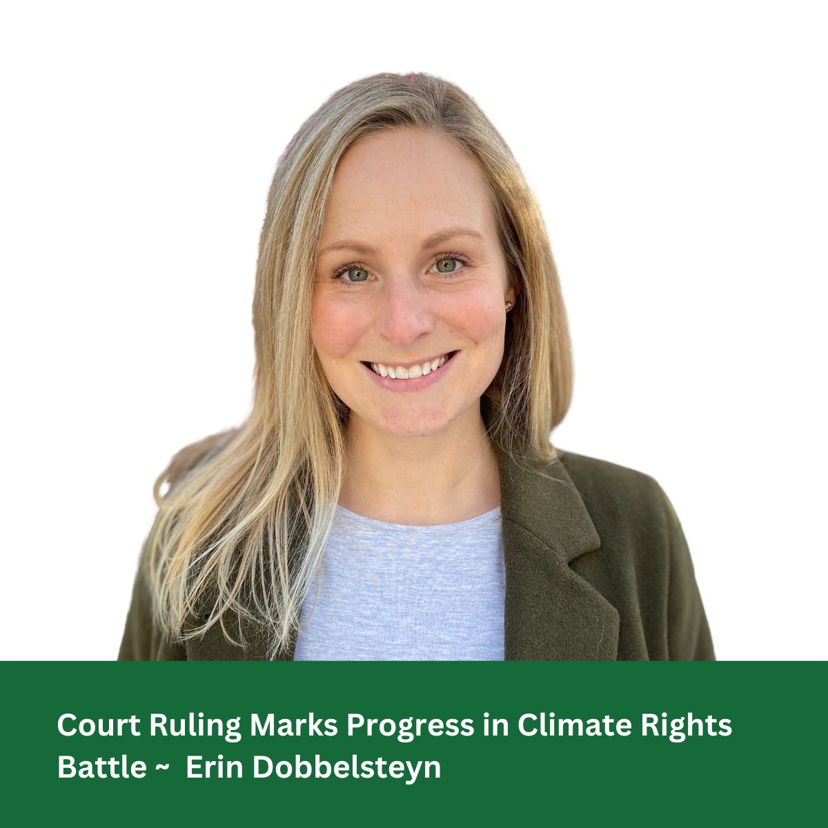 “The Court of Appeal’s decision today is a step forward in safeguarding the right to a safe environment and the ability of the Mathur youth and all Ontarians to grow old in a stable climate.” 

<a href="/erindobbelsteyn/">Erin Dobbelsteyn</a> represented FOE Canada at the ON Court of Appeal. #MathurVOntario