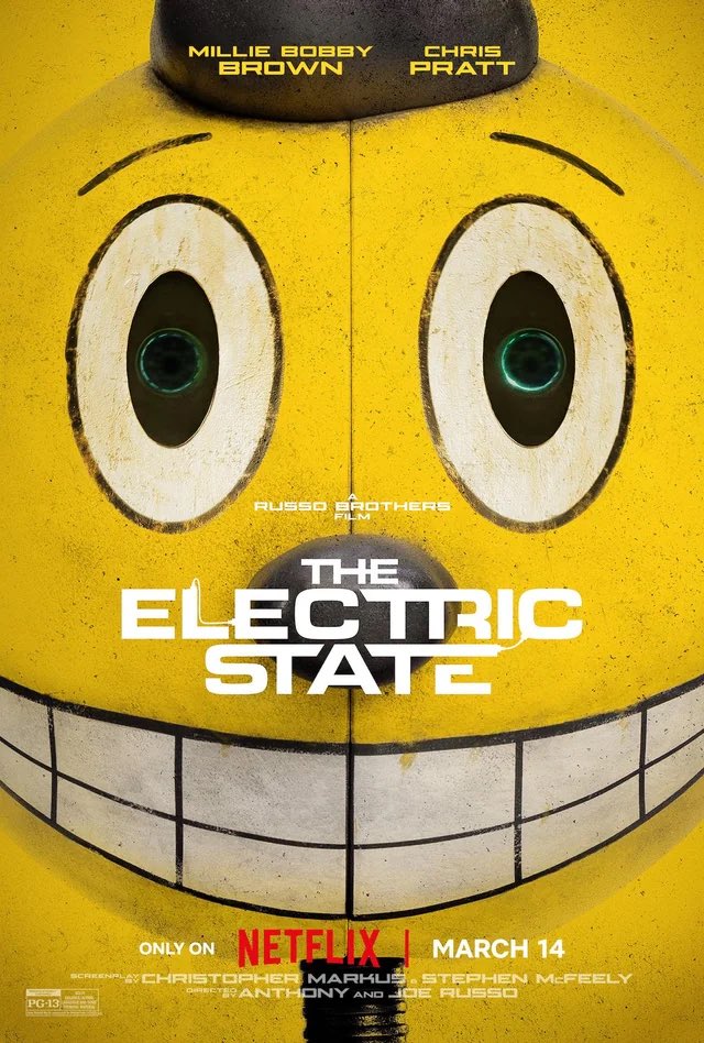 DennisHongRobot's tweet photo. 🤖
Kid COSMO is everywhere! 😙

The new Russo Brothers movie “The Electric State” with Millie Bobby Brown and Chris Pratt, premiering March 14 on Netflix.

#TheElectricState #Netflix #RoMeLa #robot #KidCOSMO 
@Milliestopshate @prattprattpratt @RoMeLaUCLA https://t.co/L6zHrbNoEF