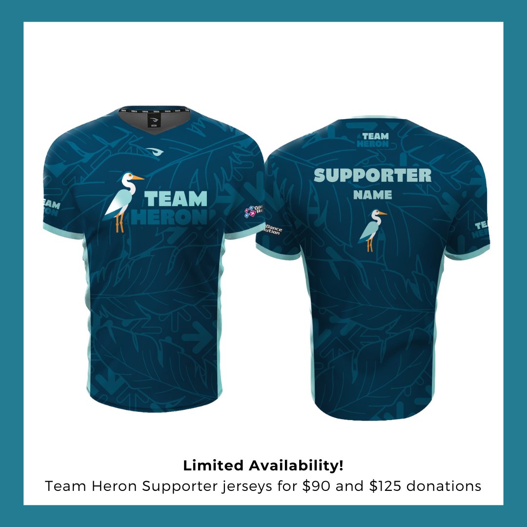 We're launching a <a href="/TeamHeronDDR/">Team Heron</a>  Team Jersey fundraiser... with donation incentives! 🪶

Handwritten notes! Stickers! DDR-themed friendship bracelets!! Custom Team Heron Supporter jerseys!

Read more &amp; donate if you can to support our esports dreams 🫶