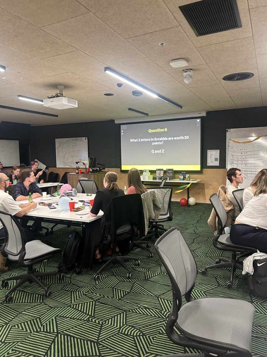 🎉 What a Night it was! 🎉 
Our Adelaide Protein Group Quiz Night was a huge success! 🧠
✨ Big thanks to everyone who joined, flexed their protein knowledge, and made it such a fun event. 

Congrats to our quiz champions 🏆 and shoutout to all participants! 🙌