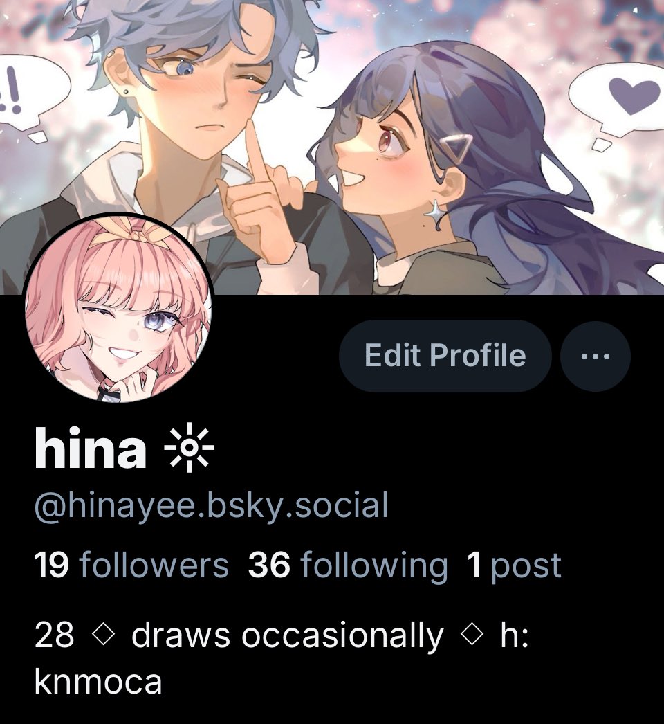 hinayee's tweet photo. debated sharing since i haven't used the acc since i got it during beta but here's my 🦋 in case everyone does move!! https://t.co/tgsIiHV0hT