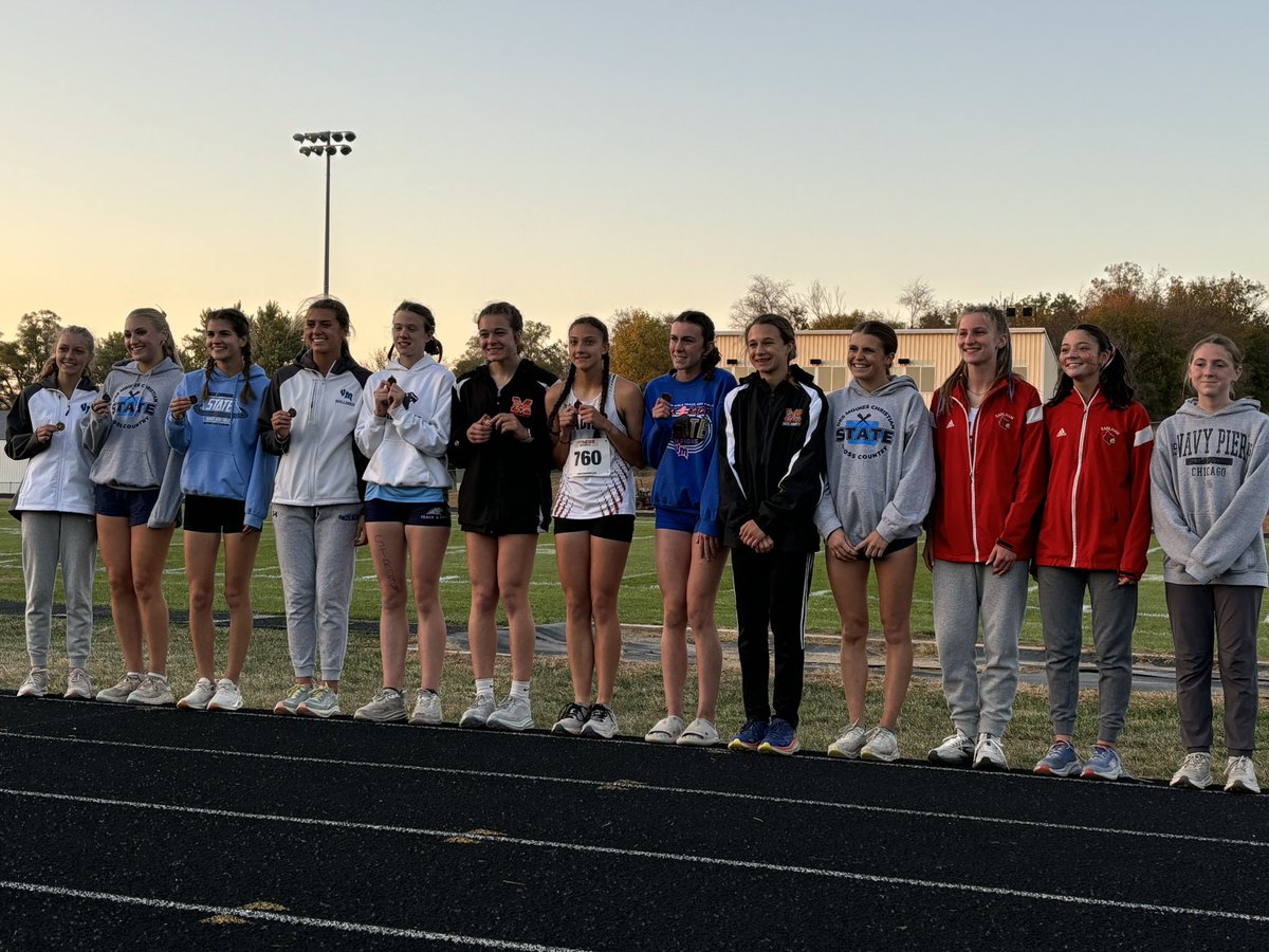 Three all conference HS girls for 4th place at conference! JH girls placed 3rd!