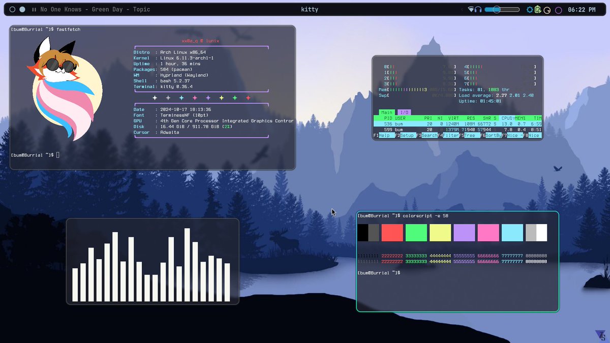 bot_unixporn's tweet photo. [Hyprland] js got a new laptop and this was the first thing I did
Link: https://t.co/yQEoAoWsxd

Buy me a coffee ☕️: https://t.co/R2aXFDFhHt https://t.co/Pl45doPzAg