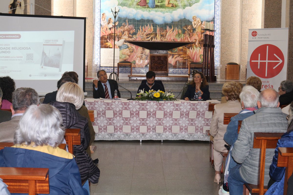 reisquarteu's tweet image. Relatório anual da #liberdade #religiosa foi apresentado pela #Fundação Pontifícia Ajuda à #Igreja que Sofre em #Cerejais, concelho de #AlfandegaDaFé: brigantia.pt/noticia/relato… #IgrejaCatolica #BragançaMiranda @FundacaoAIS