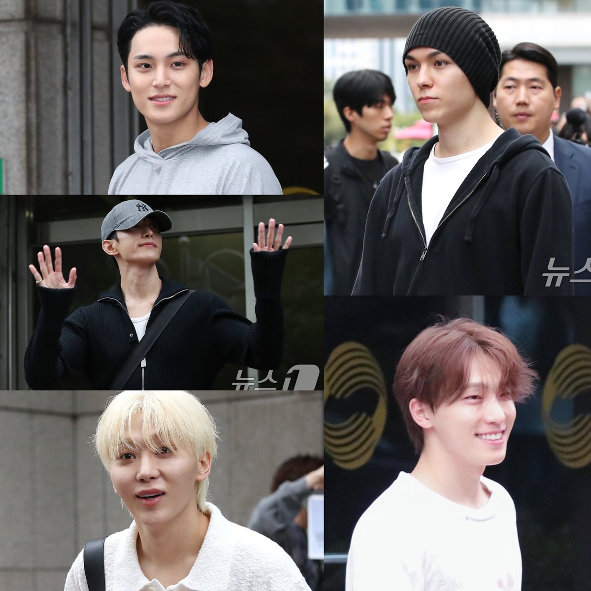 wonsworlddd's tweet photo. SEVENTEEN for Music Bank Pre Recording today! 🥹🩷🩵

#2024MAMAVOTE #SEVENTEEN https://t.co/F2FoeYkf2Y