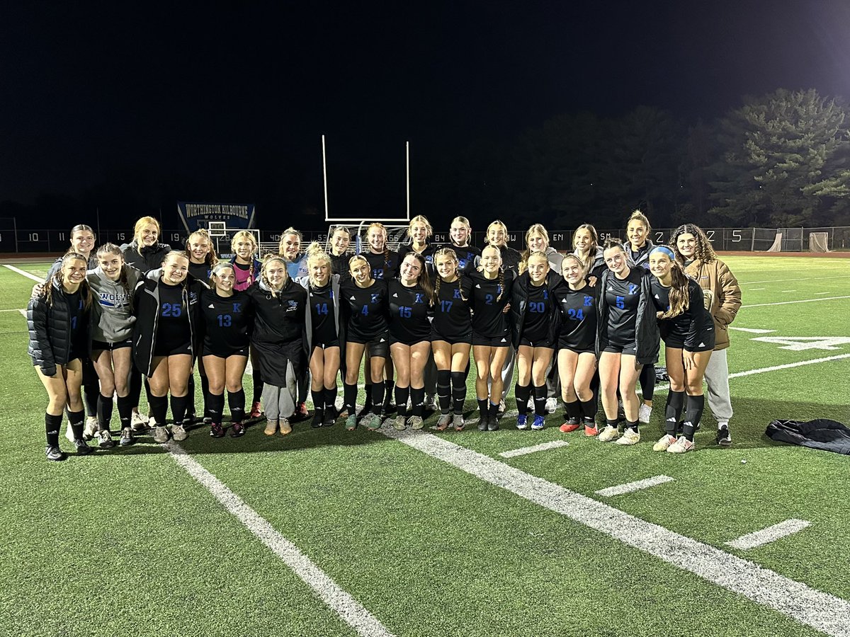 GSOC defeats Franklin Heights 8-0 to advance to the District Finals next week! Goals by: Bennet (3), Beckett, Beymer, Elder, Wiley, &amp; Buterbaugh. Player of the Game: Recard. #GoWolves 💪🏽