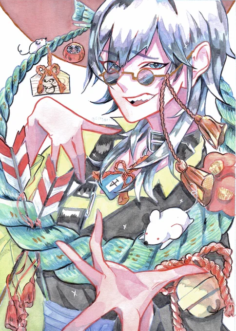 #まだ見ぬ作品に出会わせてくれるタグ今月中に十二支完成させる予定です!蛇まではできてます!! 